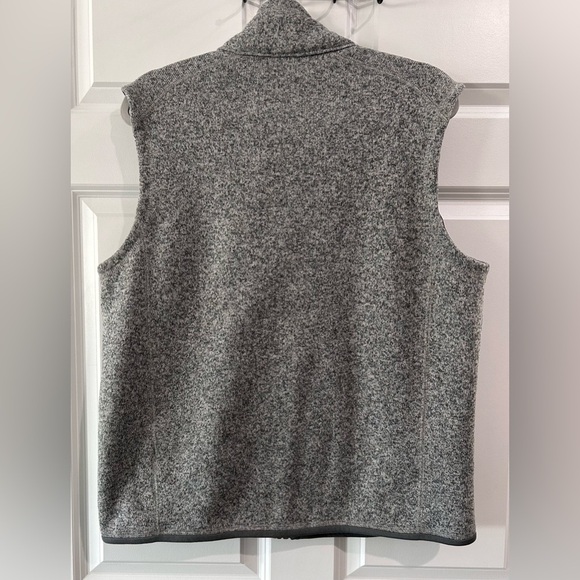 Patagonia Sweater Vest Mens Large Better Sweater Full Zip Fleece Embroidery Logo - Picture 2 of 9